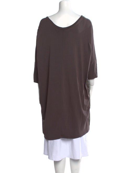 Raquel Allegra Silk Scoop Neck Sweater