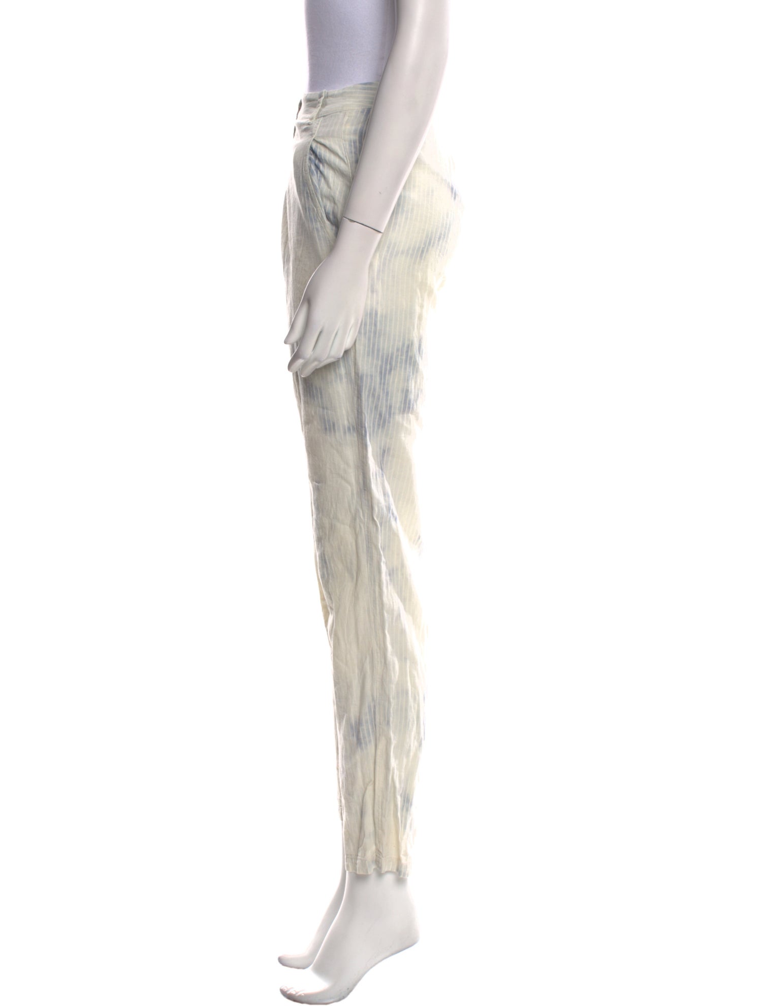 Raquel Allegra Striped Straight Leg Pants