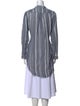 Raquel Allegra Striped V-Neck Tunic