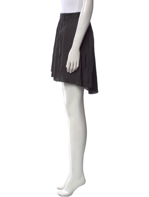 Raquel Allegra Ruffle Embellishment Mini Skirt