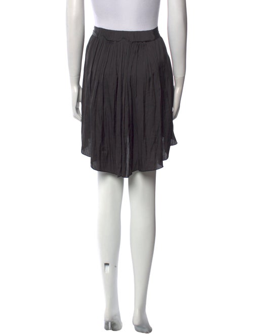 Raquel Allegra Ruffle Embellishment Mini Skirt