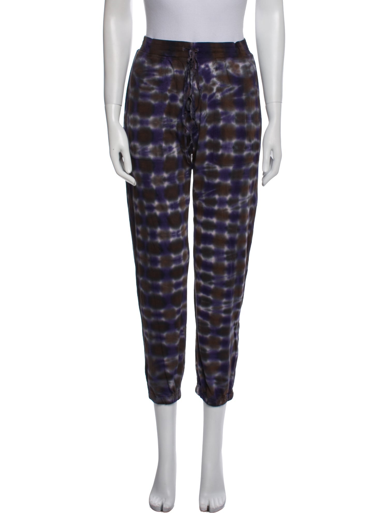 Raquel Allegra Tie-Dye Print Sweatpants