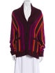 Raquel Allegra Striped V-Neck Sweater