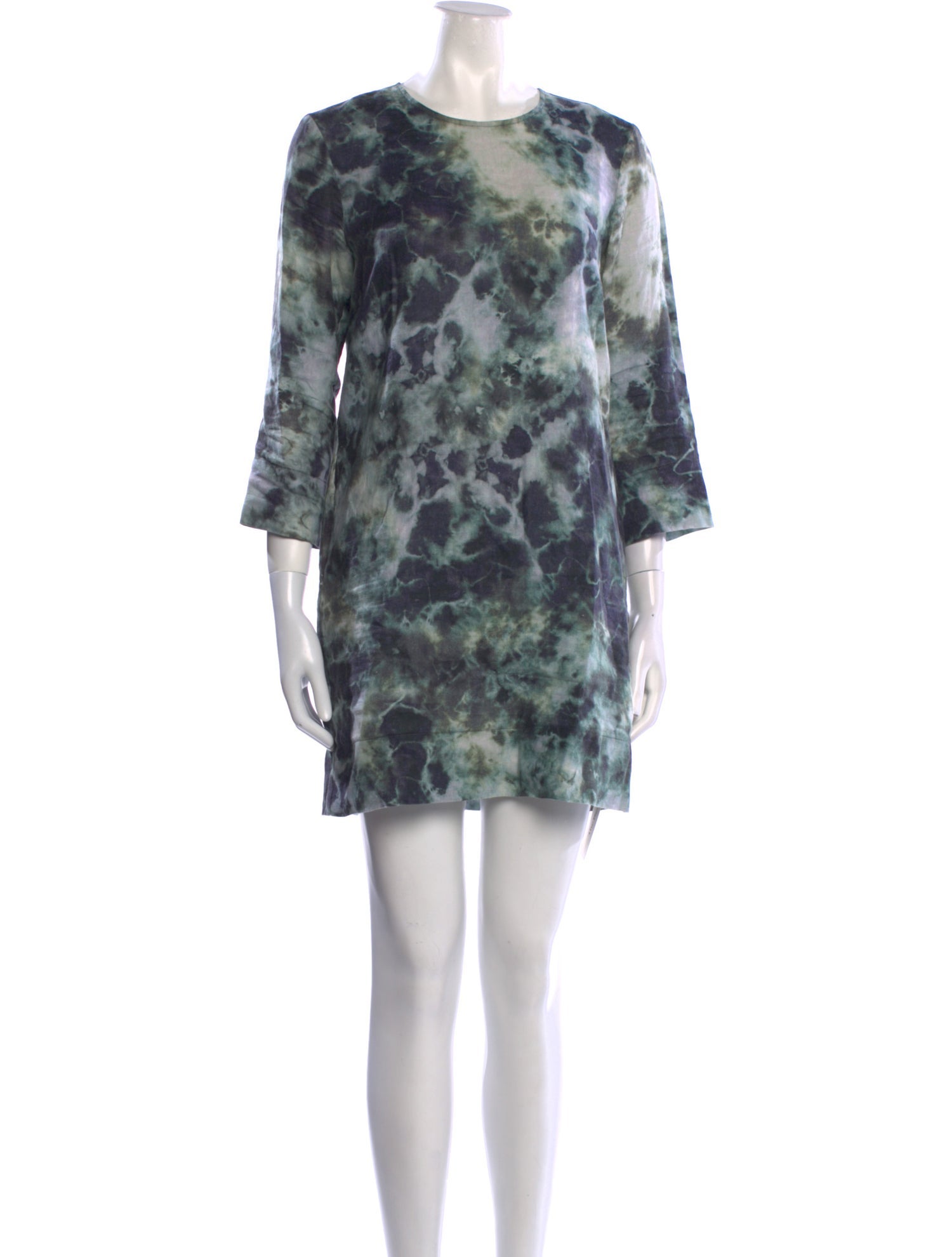 Raquel Allegra Linen Mini Dress