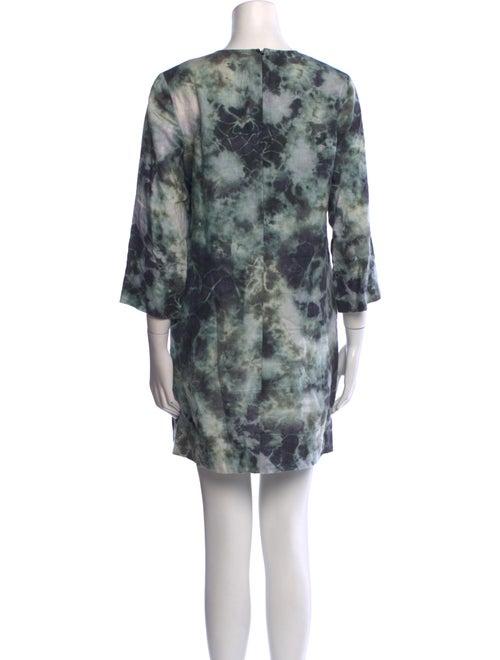 Raquel Allegra Linen Mini Dress