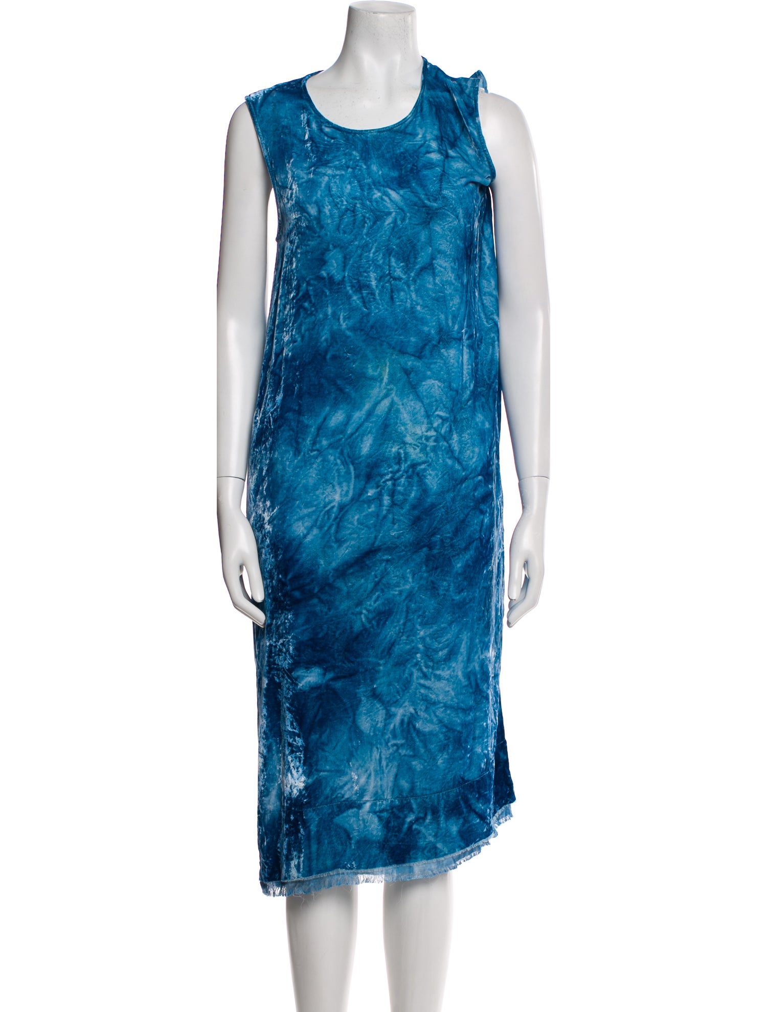 Raquel Allegra Silk Midi Length Dress