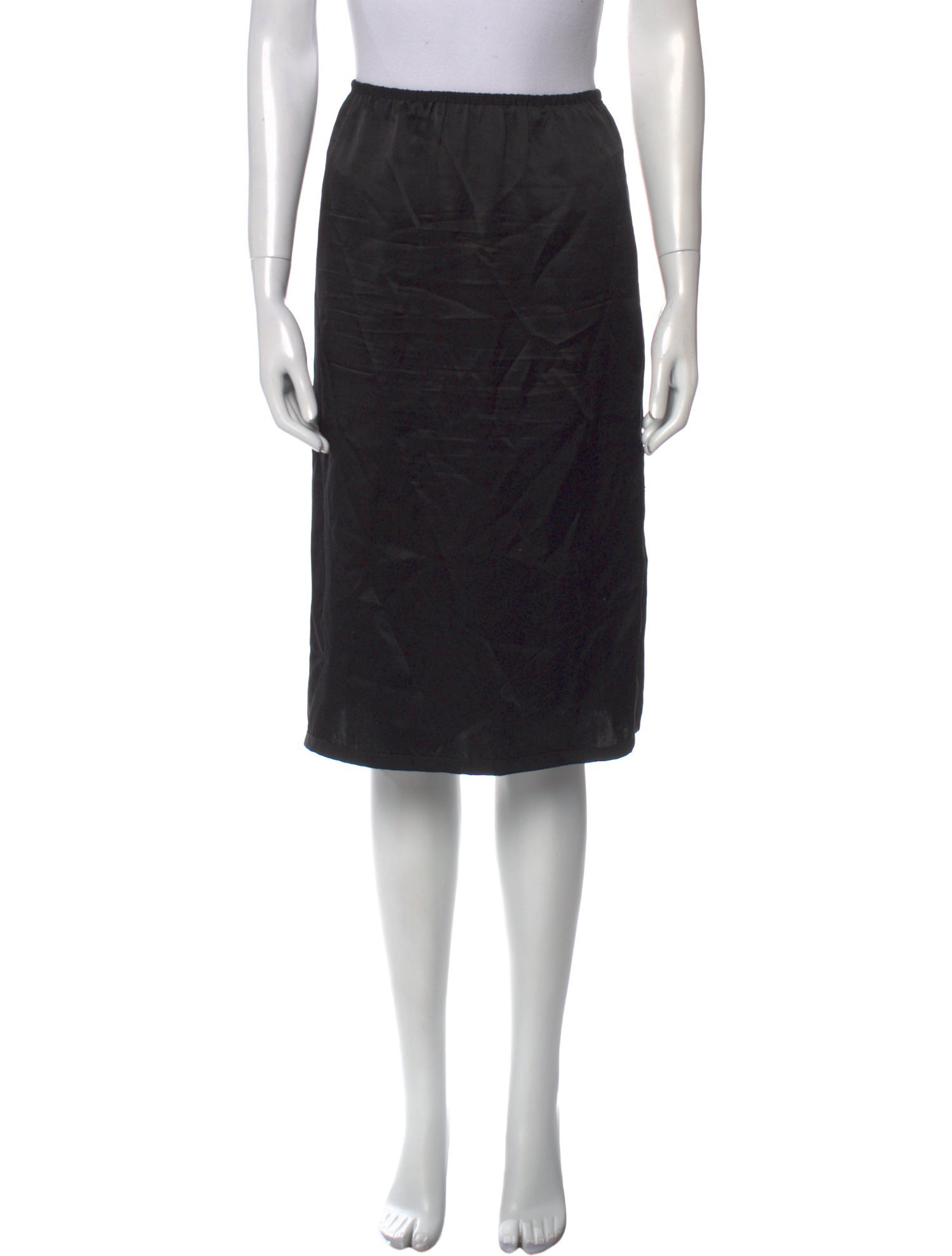 Raquel Allegra Silk Knee-Length Skirt