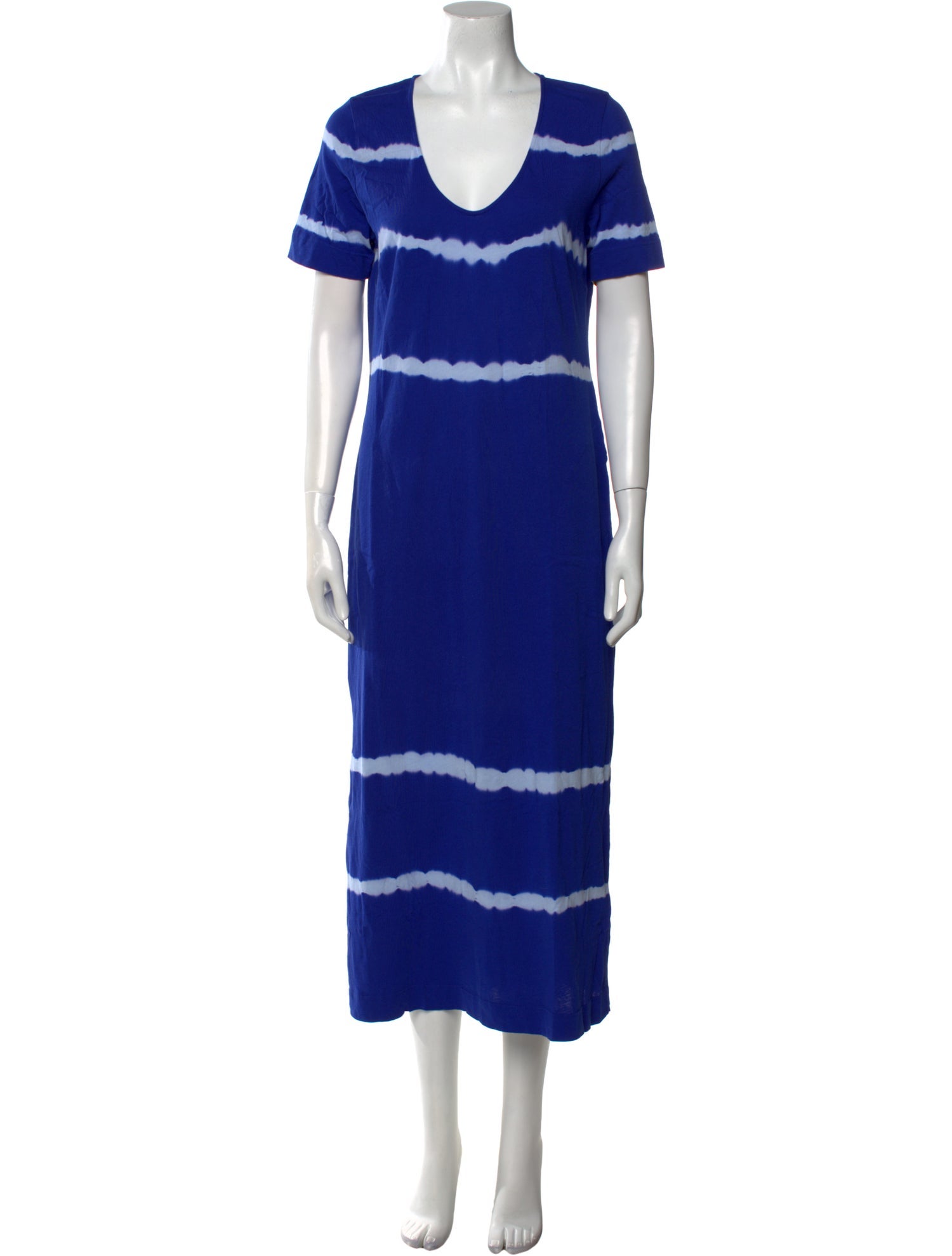 Raquel Allegra Tie-Dye Print Long Dress w/ Tags