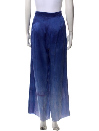 Raquel Allegra Silk Wide Leg Pants