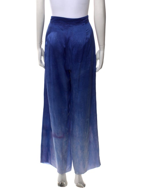 Raquel Allegra Silk Wide Leg Pants