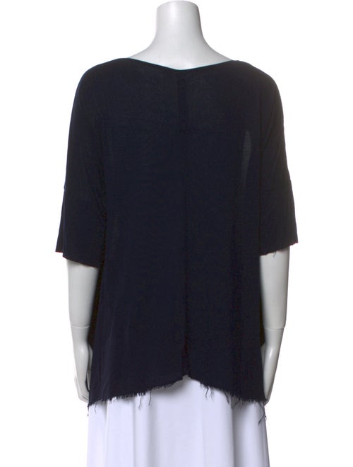 Raquel Allegra Scoop Neck Short Sleeve Tunic