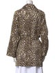 Raquel Allegra Animal Print V-Neck Tunic