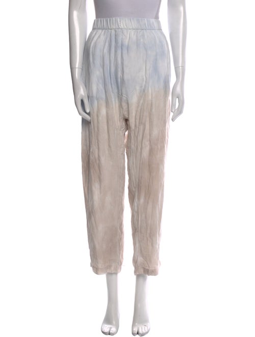 Raquel Allegra Printed Straight Leg Pants