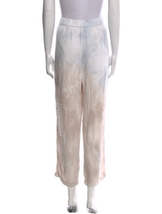 Raquel Allegra Printed Straight Leg Pants
