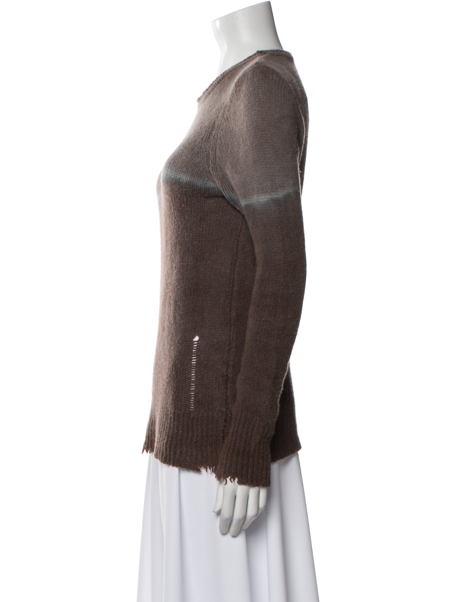 Raquel Allegra Cashmere Striped Sweater