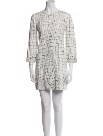Raquel Allegra Linen Mini Dress