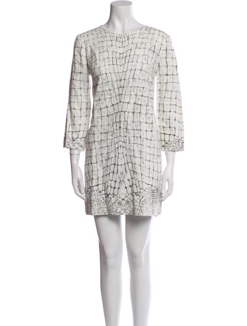 Raquel Allegra Linen Mini Dress