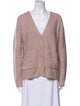 Raquel Allegra Alpaca V-Neck Sweater