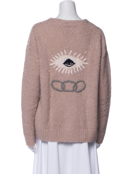 Raquel Allegra Alpaca V-Neck Sweater
