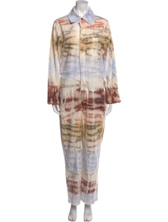 Raquel Allegra Plaid Print Jumpsuit