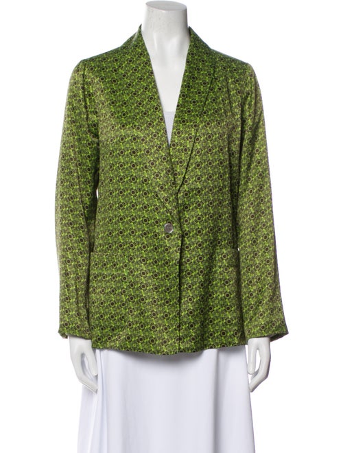 Raquel Allegra Printed Blazer