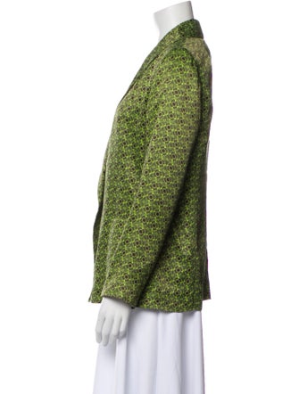 Raquel Allegra Printed Blazer