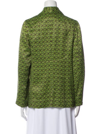 Raquel Allegra Printed Blazer