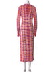 Raquel Allegra Tie-Dye Print Long Dress