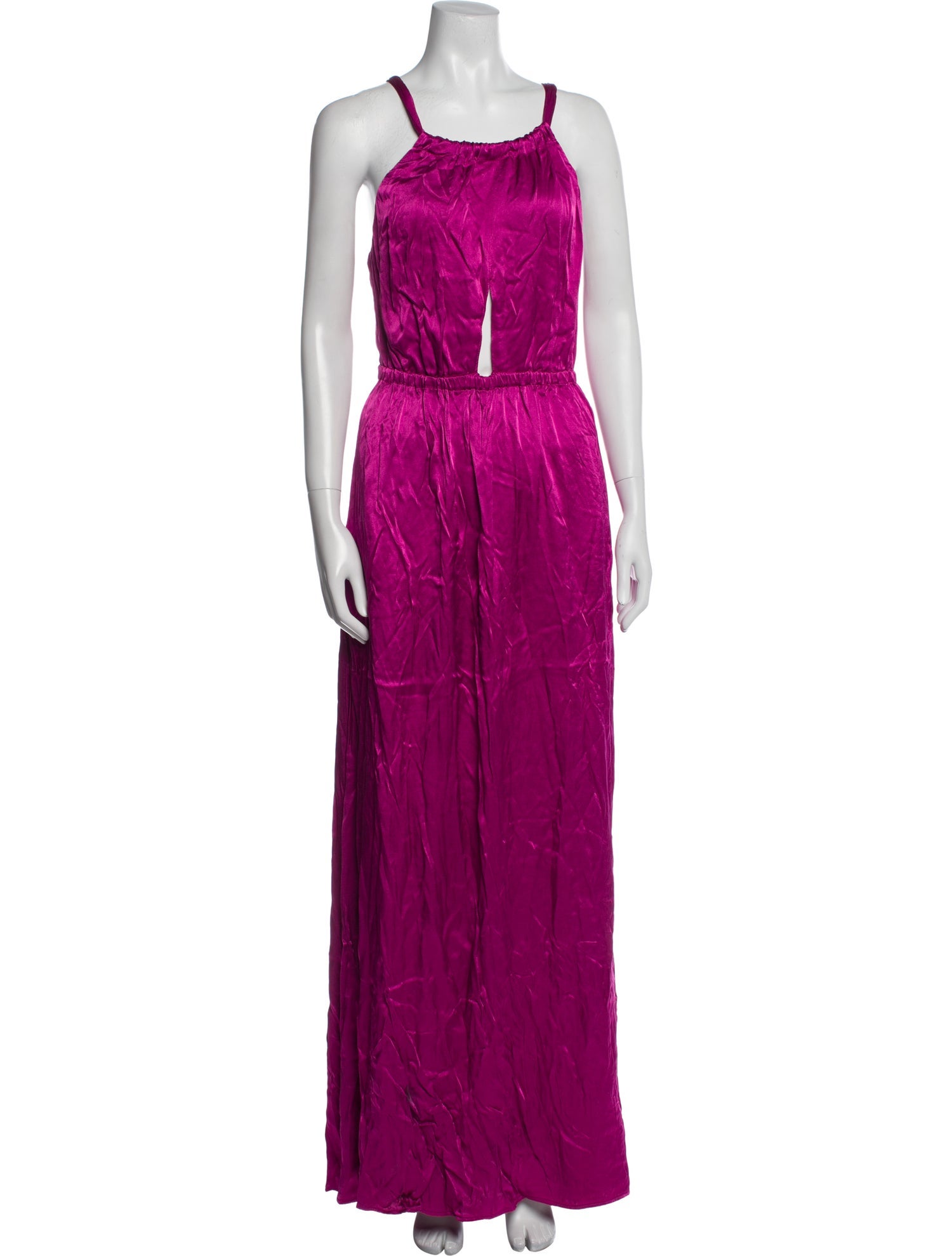 Raquel Allegra Satin Long Dress w/ Tags