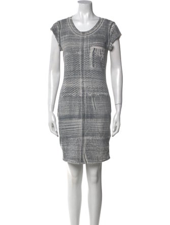 Raquel Allegra Striped Mini Dress