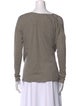Raquel Allegra V-Neck Long Sleeve T-Shirt