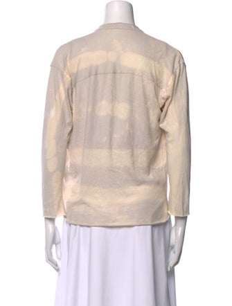Raquel Allegra V-Neck Three-Quarter Sleeve Tunic