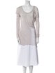 Raquel Allegra Scoop Neck Long Sleeve Tunic