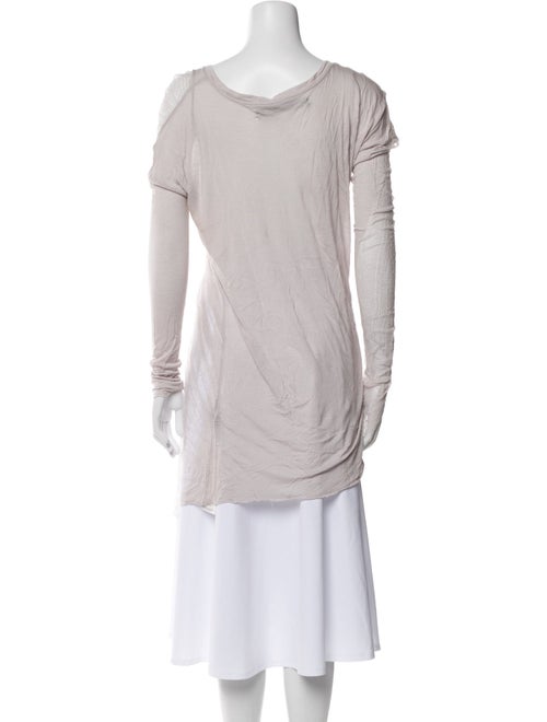 Raquel Allegra Scoop Neck Long Sleeve Tunic