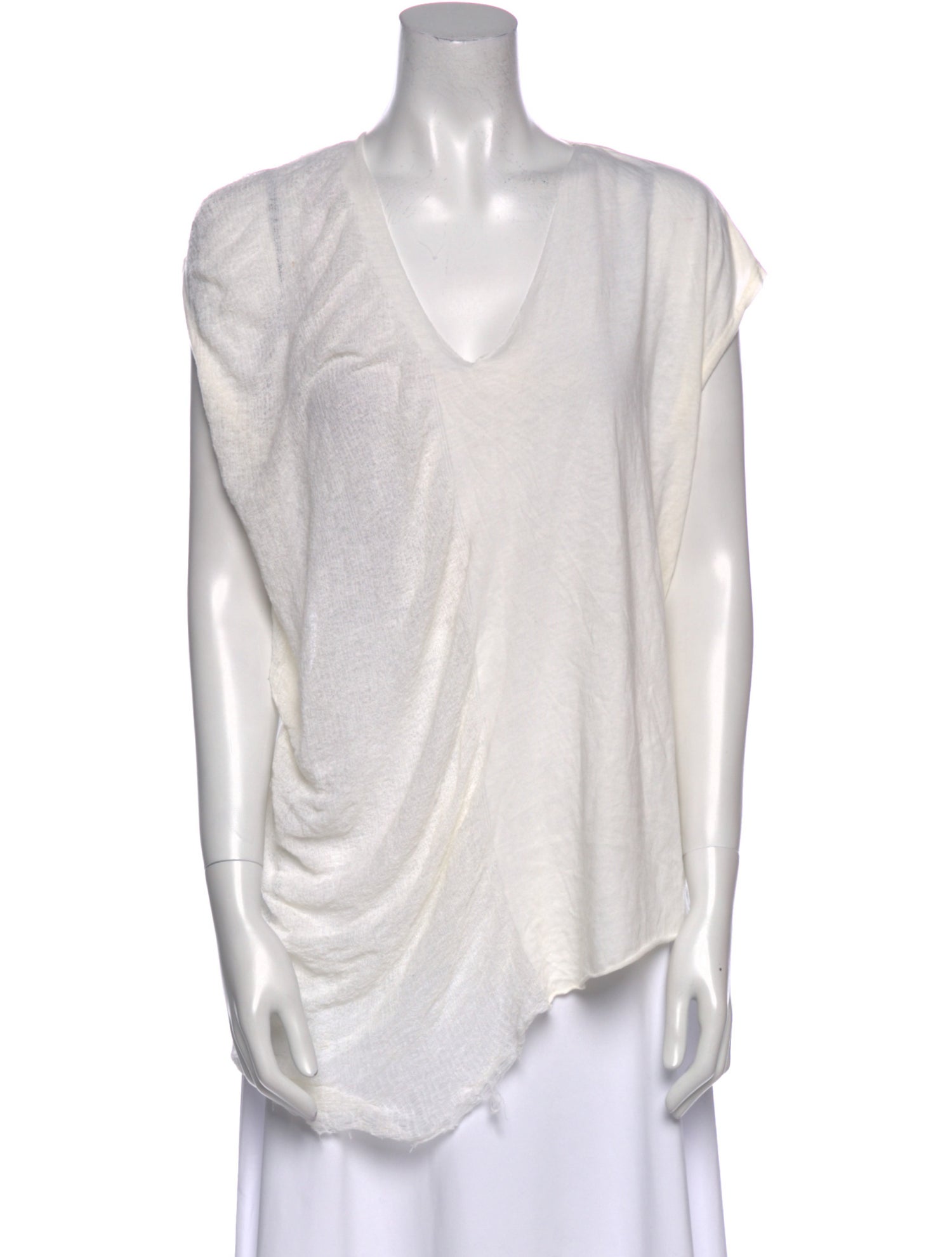 Raquel Allegra Cowl Neck Short Sleeve Tunic