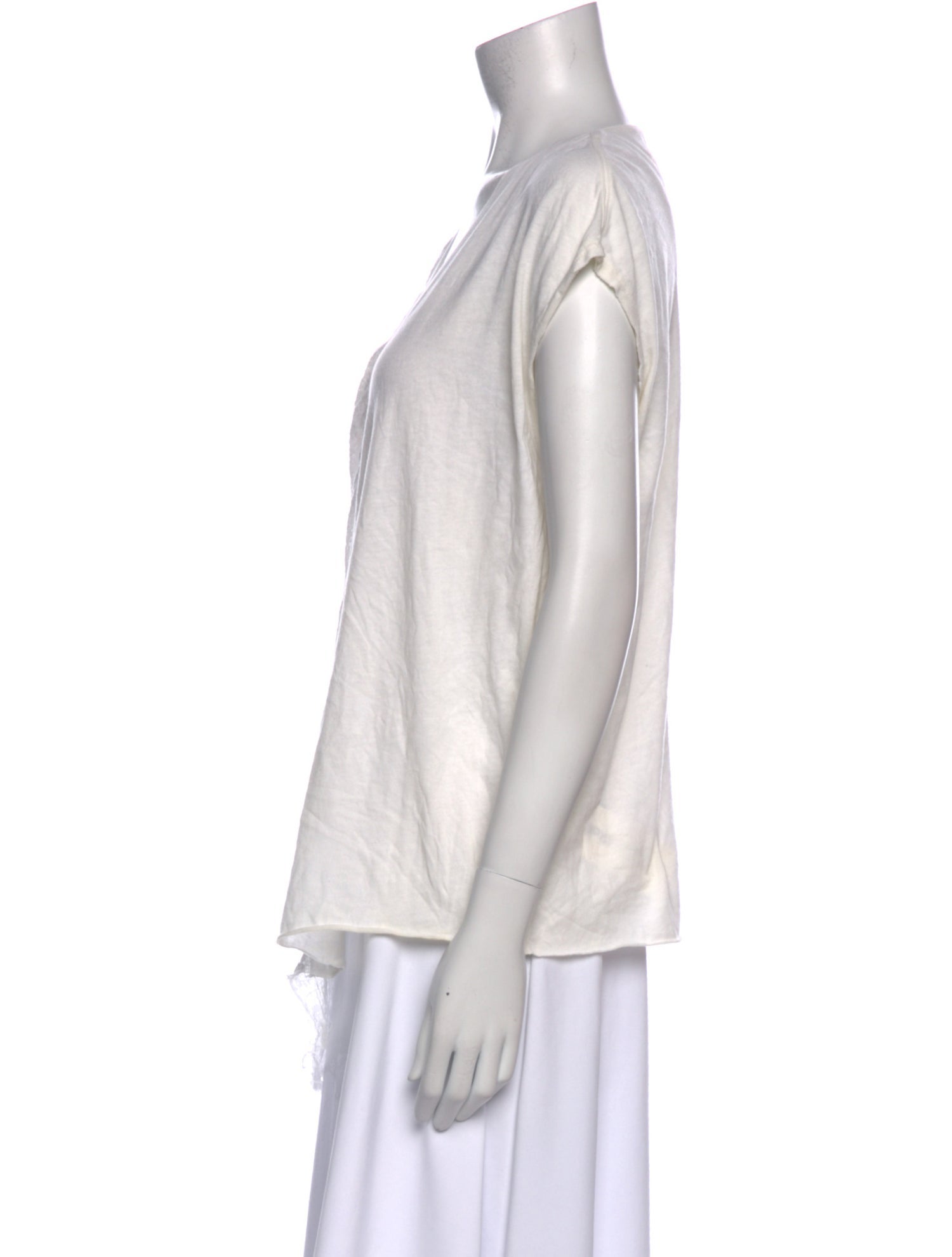 Raquel Allegra Cowl Neck Short Sleeve Tunic