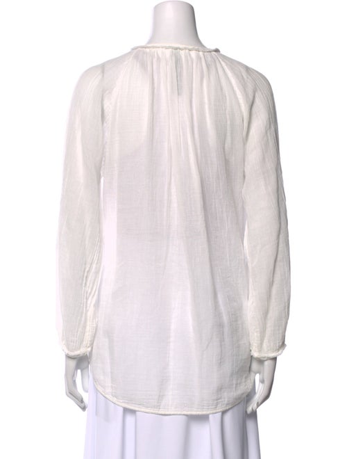 Raquel Allegra Scoop Neck Long Sleeve Tunic