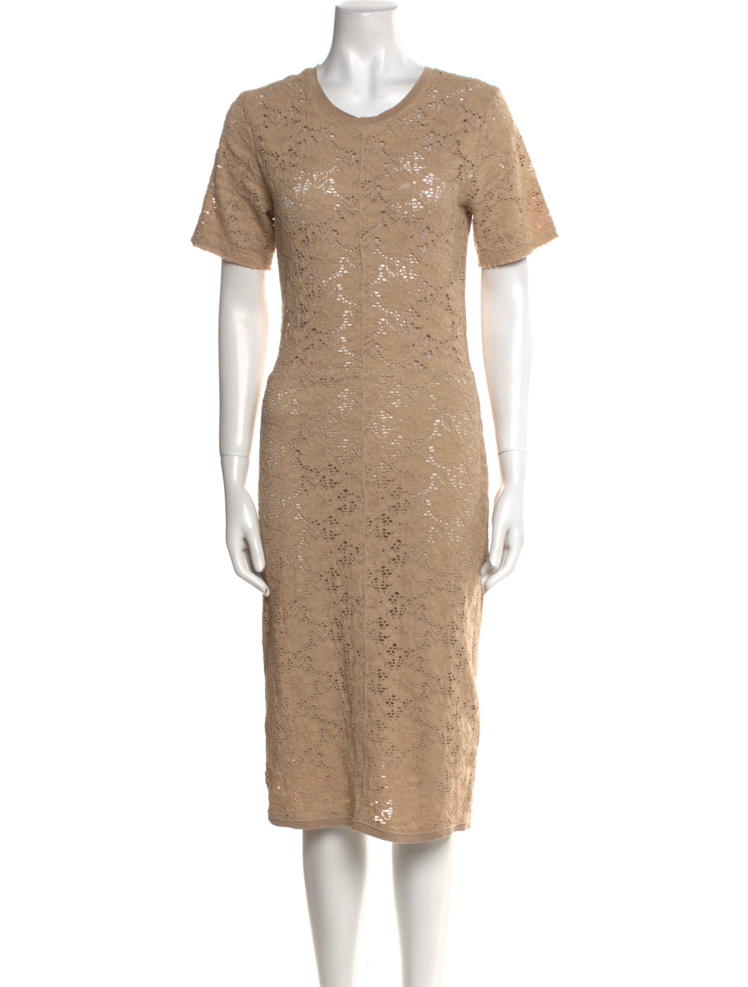 Raquel Allegra Nylon Midi Length Dress