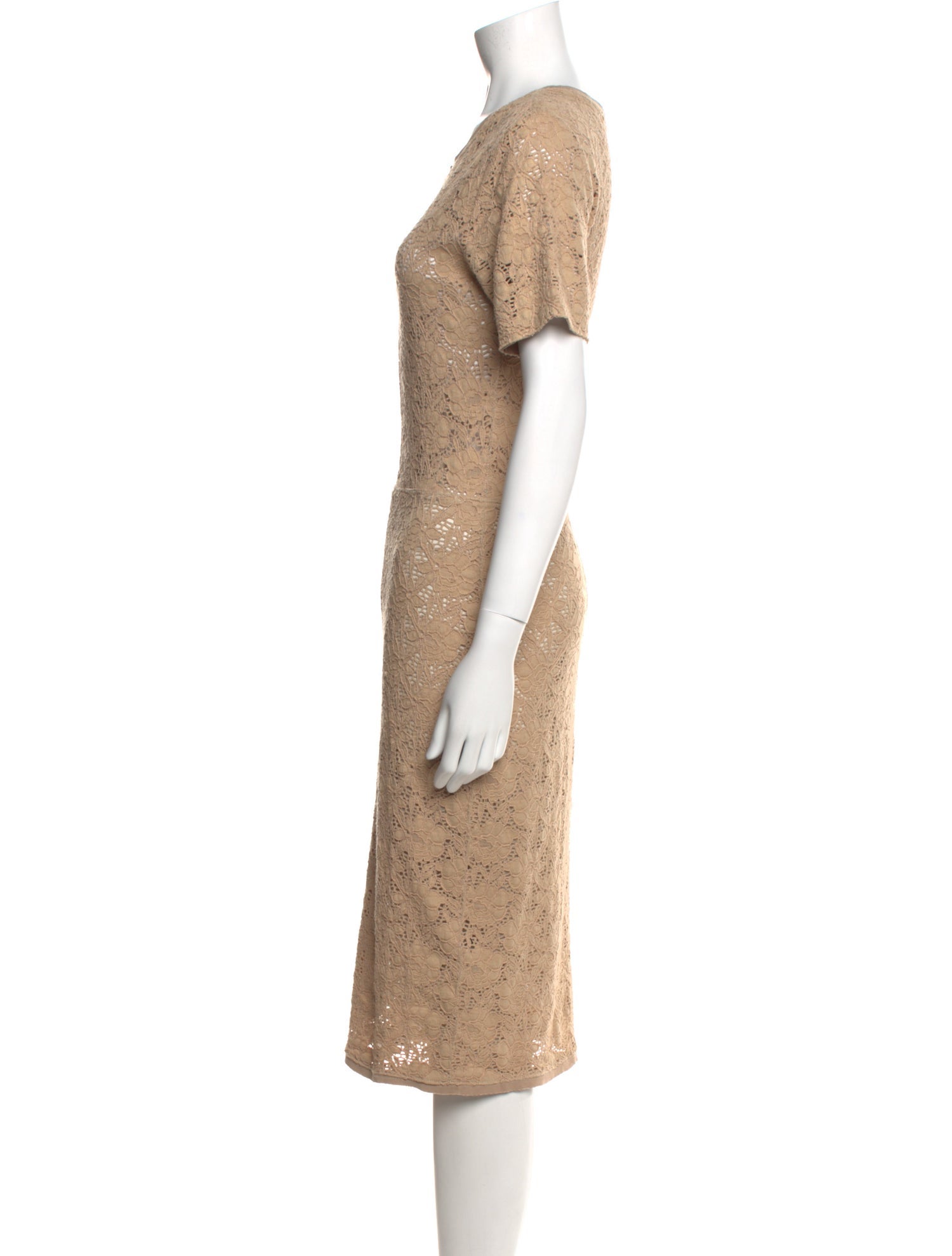 Raquel Allegra Nylon Midi Length Dress