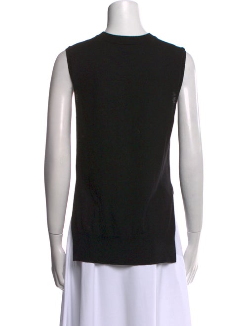 Raquel Allegra Crew Neck Sleeveless Top