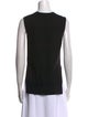 Raquel Allegra Crew Neck Sleeveless Top