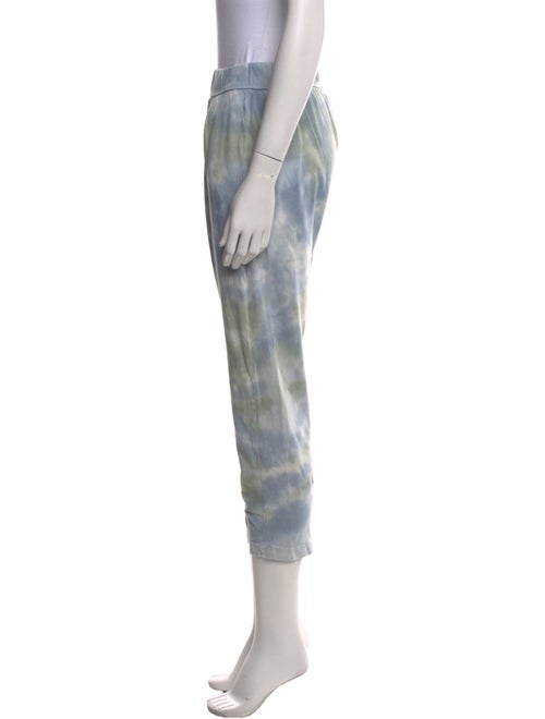 Raquel Allegra Tie-Dye Print Straight Leg Pants