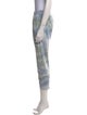 Raquel Allegra Tie-Dye Print Straight Leg Pants
