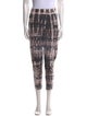 Raquel Allegra Tie-Dye Print Skinny Leg Pants