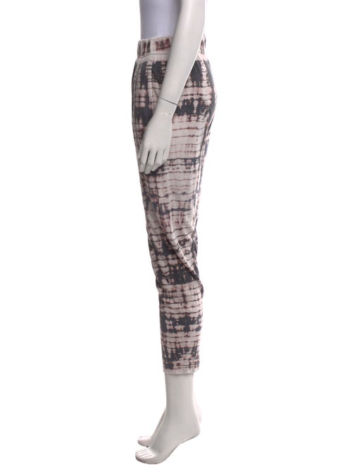Raquel Allegra Tie-Dye Print Skinny Leg Pants