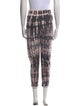Raquel Allegra Tie-Dye Print Skinny Leg Pants