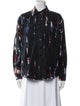 Raquel Allegra Printed Denim Jacket