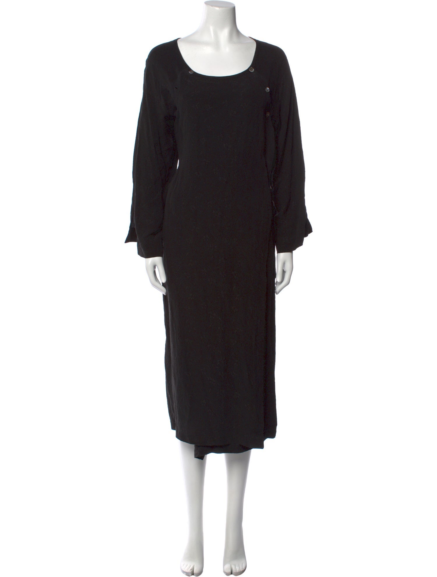 Raquel Allegra Silk Midi Length Dress