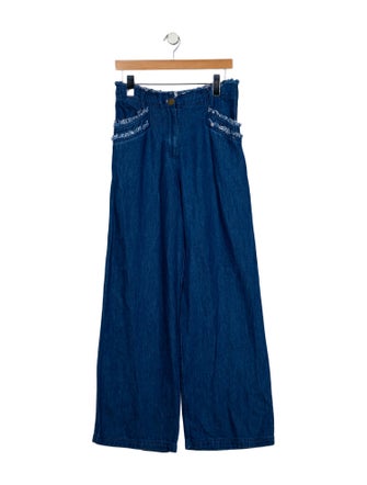 Raquel Allegra High-Rise Wide Leg Jeans