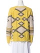 Raquel Allegra Nylon Printed Sweater